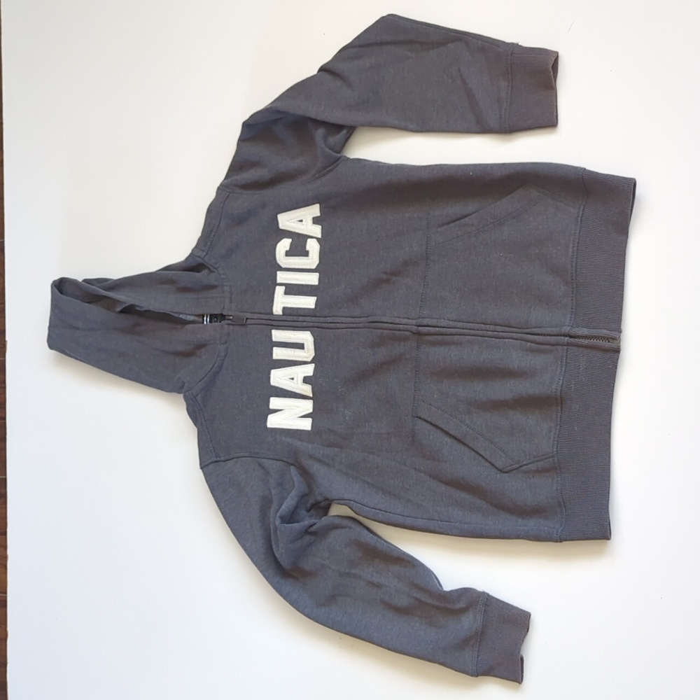 Nautica boys' full-zip hoodie  L 14/16